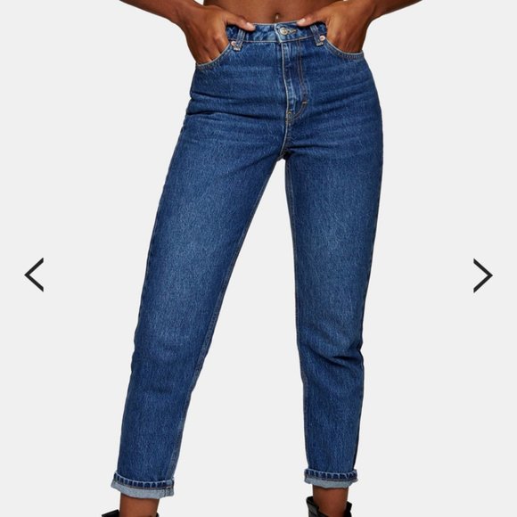 TOPSHOP MOM JEANS 26W30L - Picture 1 of 5